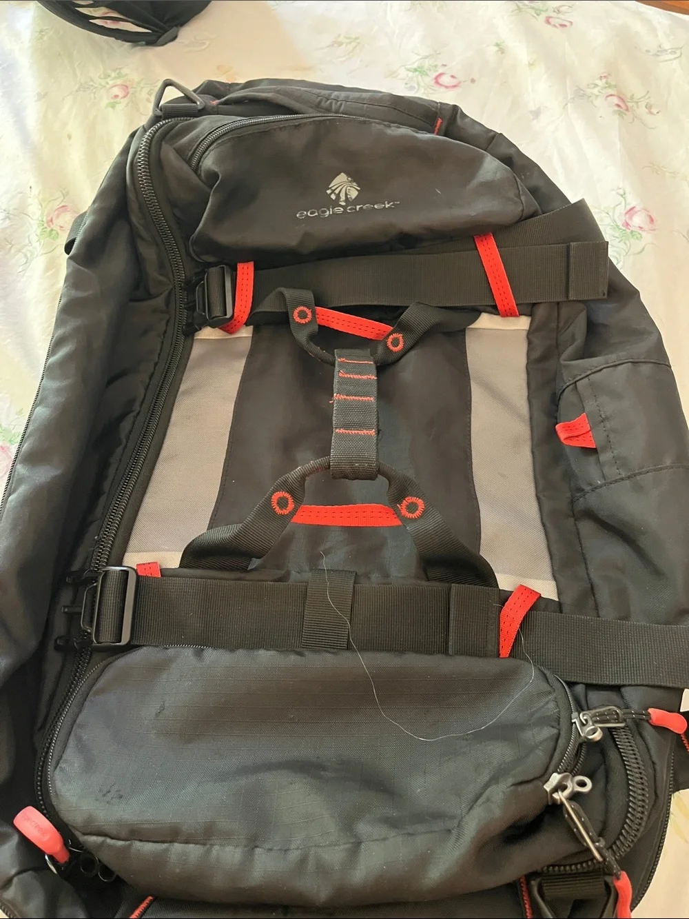 Eagle Creek Huge Black  Convertible to Backpack Travel Bag